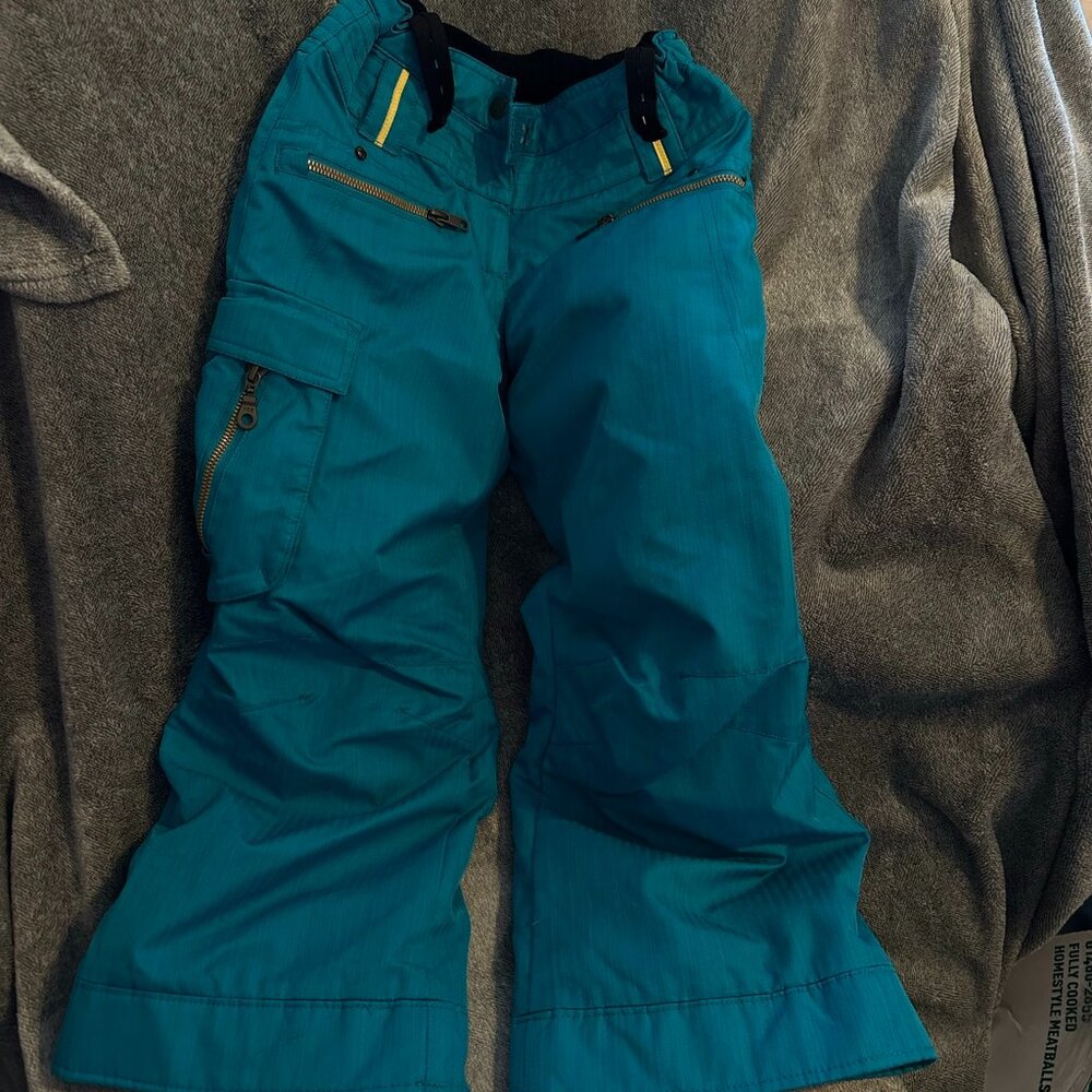 Obermeyer Girls' snowpants, Size 6